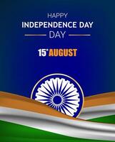 India independence day. Independence day of India background. Indian happy independence day vector