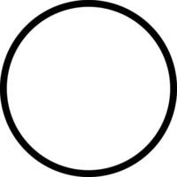 Geometric Circle Wreath Border. Modern Black Design Element. Round Monogram Frame. Abstract Circle. Geometric Line Art Border. Hand Drawn Circle Outline Icon. illustration vector