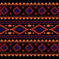 Hand drawing geometric ethnic pattern. Geometric ethnic pattern American style. Can be used in fabric design for clothing, textile, wrapping, background, wallpaper, carpet, embroidery vector