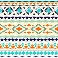 Hand drawing geometric ethnic pattern. Geometric ethnic pattern American style. Can be used in fabric design for clothing, textile, wrapping, background, wallpaper, carpet, embroidery vector