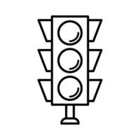 Traffic Light icon design templates simple and modern concept vector