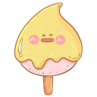 cute cartoon ice cream character png