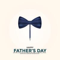 Happy Father's Day creative ads. Happy Father's Day, , 3D illustration vector