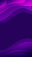 Get creative with the captivating violet blue abstract gradient wave background. Ideal for websites, flyers, posters, and social media posts vector
