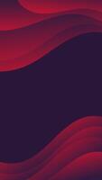 Enhance your designs with the captivating dark red abstract gradient wave background. Suitable for websites, flyers, posters, and social media posts vector