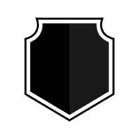 The Illustration of Shield or Emblem vector