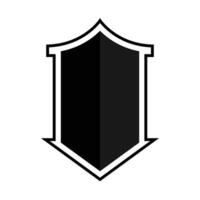 The Illustration of Shield or Emblem vector