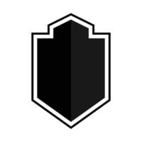 The Illustration of Shield or Emblem vector