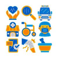 Medical Graphic Element Illustration vector