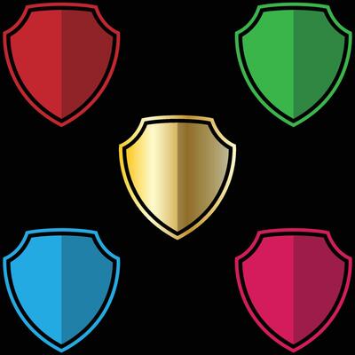 The Illustration of Shield or Emblem Pack
