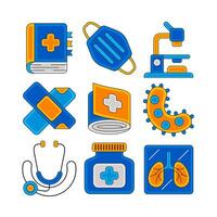 Medical Graphic Element Illustration vector