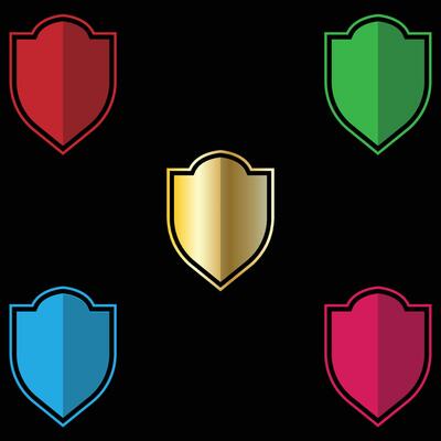 The Illustration of Shield or Emblem Pack