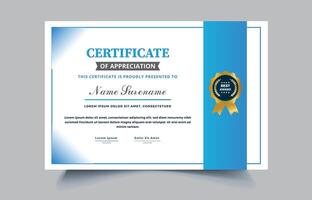 Elegant Certificate Design Template Pro style EPS10 vector