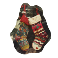 Christmas stocking cut out old fashioned warm photo png