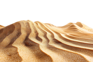 sabbia dune su isolato trasparente sfondo png