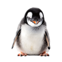 penguin on isolated transparent background png