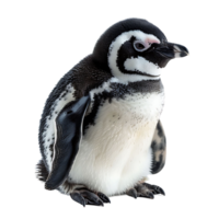 pinguïn Aan geïsoleerd transparant achtergrond png