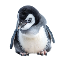 penguin on isolated transparent background png