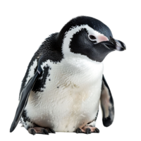 pinguïn Aan geïsoleerd transparant achtergrond png