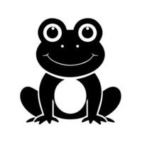 frog symbol logo vector