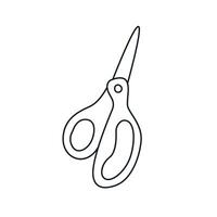 Scissors isolated on white vector