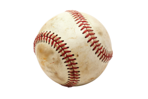 baseboll på transparent bakgrund png