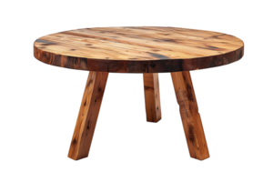 en bois table sur transparent Contexte png