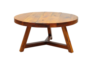 en bois table sur transparent Contexte png