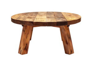 en bois table sur transparent Contexte png