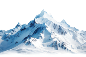 enorm Berge auf isoliert transparent Hintergrund png