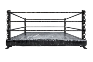 boxe cage sur isolé transparent Contexte png