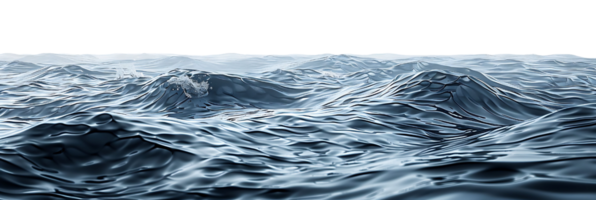 sea on isolated transparent background png