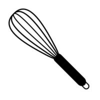 Balloon whisk for mixing and whisking icon for graphic design, logo, web site, social media, mobile app, ui illustration vector