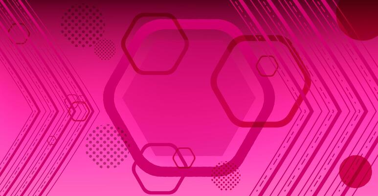 Plastic pink trendy color abstract design background. Geometric graphic poster cover. Fashion template.