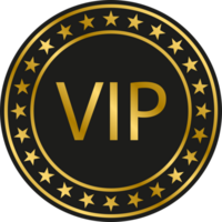 VIP icon for graphic design, logo, website, social media, mobile app, UI png