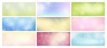 Abstract background with blur bokeh light effect vector