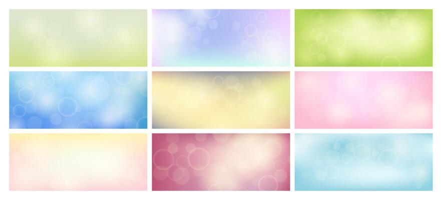 Abstract background with blur bokeh light effect