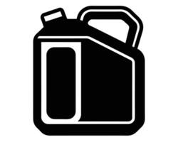 Jerry can symbol Line art design vector