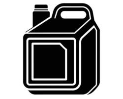 Jerry can symbol Line art design vector