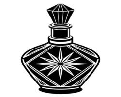 perfume botellas icono línea Arte diseño vector