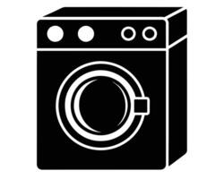 washing machine Icon illustration vector