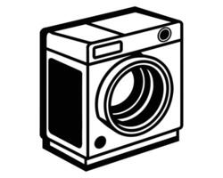 washing machine Icon illustration vector