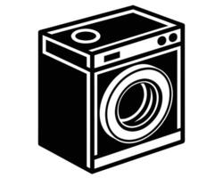 washing machine Icon illustration vector