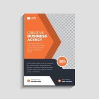 Digital Marketing Agency Business Flyer Template Design vector