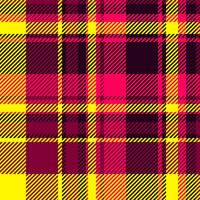 Textile design of textured plaid. Checkered fabric pattern swatch for shirt, dress, suit, wrapping paper print, invitation and gift card. vector