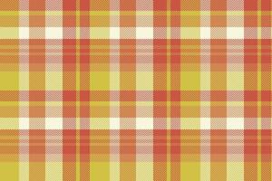 Check plaid texture of tartan seamless with a background pattern textile fabric. vector