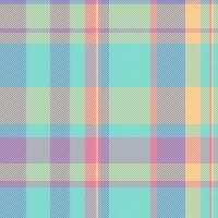 Fabric seamless of plaid tartan pattern with a texture check background textile. vector