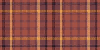 Hounds pattern textile texture, style seamless tartan check. Cotton background plaid fabric in red and dark colors. vector