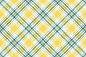 Fabric seamless background of check tartan plaid with a textile texture pattern . vector