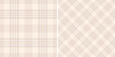 Background textile plaid of pattern check with a seamless tartan texture fabric. vector